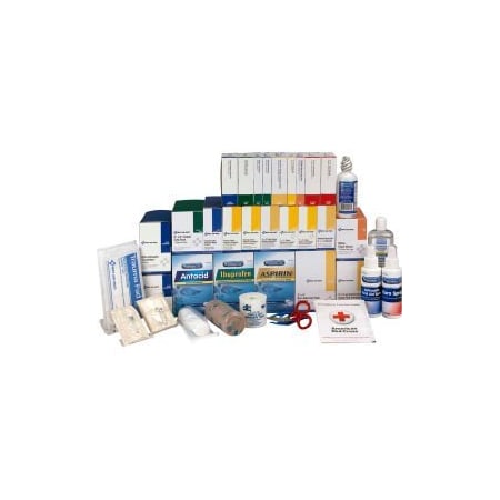 Acme United First Aid Only 90625 First Aid Refill w/Meds For 4 Shelf Kit, ANSI Compliant, Class B+ 90625